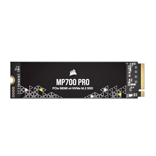 disco ssd nvme Corsair Mp700 Pro 1tb M.2 Pcie Gen5 11,700mb