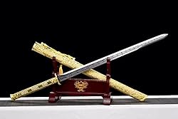 ZPGP Golden Dragon Sword Chinese Broadsword Kungfu