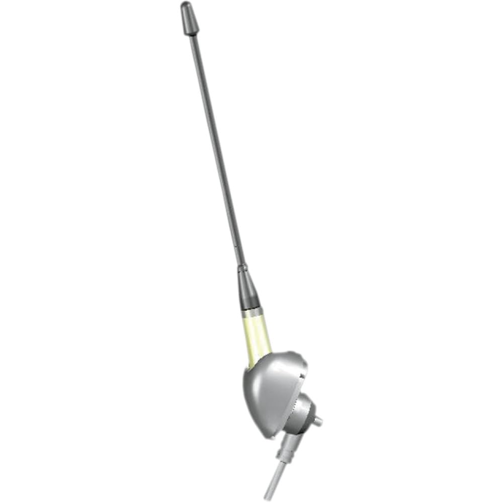 JENSEN JAN139 6" Heavy-Duty Universal Top/Side-Mount Rubber Mast Antenna