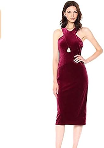 velvet halter dress