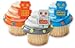 Robot Cupcake Rings - 24 ct