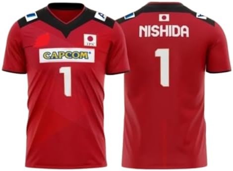 Amazon.com: Japan Volleyball Jersey, #11 Nishida, White, Men's
