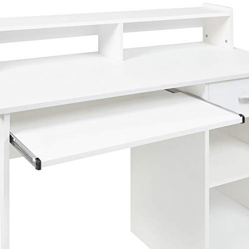 Computer Desk Home Laptop Table College Home Office Furniture Work Station White