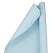 JAM Paper Gift Wrap - Matte Wrapping Paper - 25 Sq Ft (30 in x 10 Ft) - Matte Light Baby Blue/Pool Blue - Roll Sold Individually