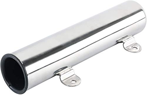 Amarine Made Rutenhalter mit Schweißhalterungen, Edelstahl, seitlich montiert, 4 Stück – Bild 4