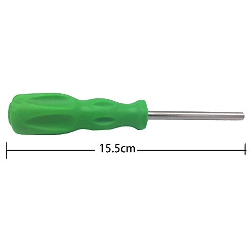 Gamebit Screwdriver Set, Taessv 3.8mm + 4.5mm Security Screwdriver Bit Screwdriver Tools for Opening NES SNES N64 Super Nintendo 64 Cartridges & Systems