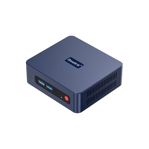 Beelink SER3 Mini PC Windows 11 Pro, AMD Ryzen 3 3200U(2C/4T,up to 3.5GHz), Mini Computer 8GB DDR4 480GB M.2 2280 PCIe3.0 SSD, 4K Triple Display/WiFi 6/BT5.2