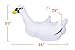 White Swan Pool Float, FairyStar Giant Inflatable Summer Outdoor Swimming Pool Lounge Raft Floatie Pool Party Toys,75