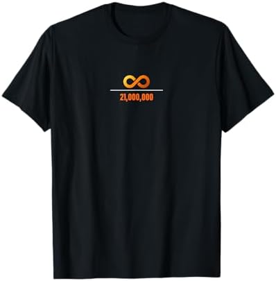 Amazon.com: Infinity Divided By 21 Million Scarcity of Bitcoin T