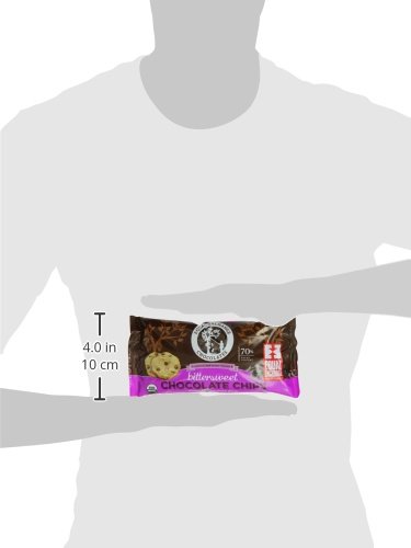 Equal Exchange Organic Bittersweet Chocolate Chips, 10 Ounce (Pack of 12)
