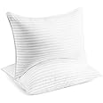 Beckham Hotel Collection Bed Pillows for Sleeping - Queen Size, Set of 2 - Cooling, Luxury Gel Pillow for Back, Stomach or Si