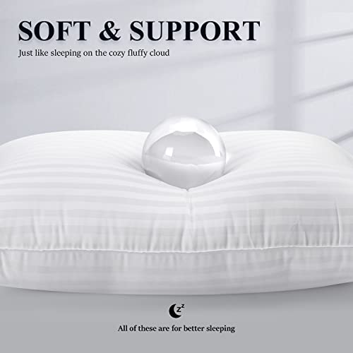 COZSINOOR Bed Pillows for Sleeping [Pack of 4] Cozy Dream Series Hotel