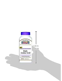 Siglo XXI Daily aminoácido Pastillas, 120 count