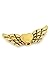 Beads for Jewelry Making,50Pcs Beads for Bracelets Wing Spacer Beads Loose Metal Pony Seed Beads 22x9mm