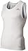 adidas Men's Training Techfit Compression Tank Top, White, Medium