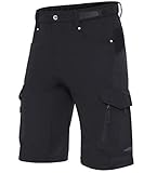 XKTTAC Men's Outdoor Quick Dry Lightweight Stretchy Shorts for Hiking, Camping, Travel with 6 Pockets