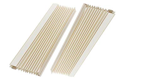 Just4Repair 1 Pair Window air Conditioner Side Curtains Screen Accordion L&R (AC-6100-60) - Thumbnail 2