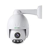 SV3C 1080P PTZ IP POE Camera Security Outdoor Pan Tilt Zoom (4xOptical Zoom) Speed Dome, ProHD 165FT Night Vision with Sony CMOS Sensor, H.265 Onvif Motion Detection