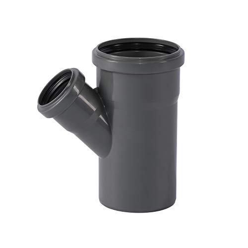 Ostendorf HTsafe Abzweig DN 90/50 mm 45 Grad HT-Rohr