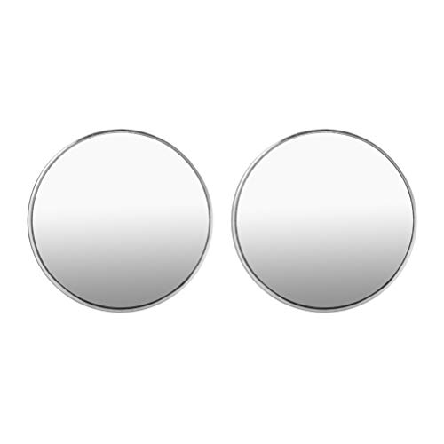 Pilot Automotive MI-439 2 Inch Stick-on Blind Spot Aluminum Border Style Mirror