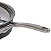 Anolon Nouvelle Copper Hard Anodized Nonstick Sauce Pan/ Saucepan/ Saucier with Helpder Handle, 5.5 Quart, Gray