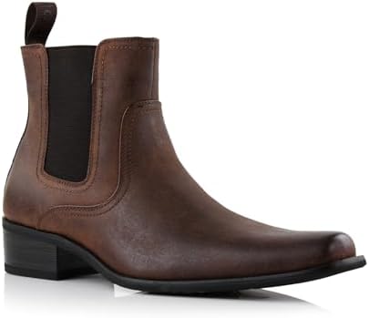 Amazon.com | Vince Camuto Mens Brown Lug Sole Pull Tab 