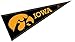 WinCraft NCAA University of Iowa WCR63910971 Carded Classic Pennant, 12