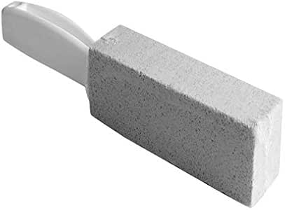 Jullyelegant Cepillo de inodoros de Piedra pómez Natural de 1 Pieza