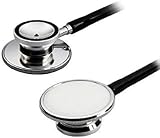 Valuemed Pro Dual Head Stethoscope Black Tube for Nurse EMT Vet Medical view 3