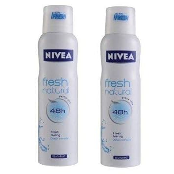 Nivea Fresh Natural Deodorant(150 ml) (Pack of 2)