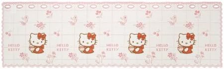 Sanrio Hello Kitty tea cup Kitty cafe curtain domestic 45cm ~ 150cm
