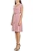 KAYLYN KAYDEN KLKD Women's Basic Solid Draped Cap Sleeve Self Tie A-Line Faux Wrap Dress