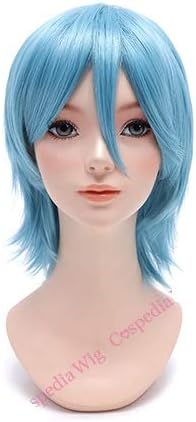Amazon コスプレウィッグ アレンジショート ウィッグ コスプレ ウィッグ 耐熱 ネット付き パーティー 仮装 アクアグレイ コスプレ 仮装 通販