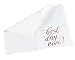 50-Pack Best Day Ever Napkins - Disposable Napkins for Wedding Reception, Bridal Shower, Engagement Party (Rose Gold, 5x5 In) - Wedding Day Decorations for Bridal Suite