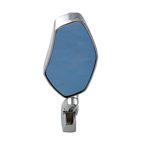 OKSTNO Custom Chrome Adjustable Base Motorcycle Mirrors Rearview Side Mirror Fit For Suzuki Hayabusa GSX1300R 99-12
