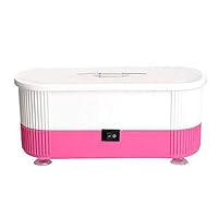 YXFYXF Ultrasonic Cleaner,Mini Cordless Ultrasonic Jewelry Cleaner Machine for Cleaning Eyeglasses, Watches, Rings, Necklaces, Coins, Razors, Dentures, Combs, Tools, Parts, Instruments,Pink