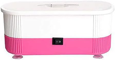 YXFYXF Ultrasonic Cleaner,Mini Cordless Ultrasonic Jewelry Cleaner Machine for Cleaning Eyeglasses, Watches, Rings, Necklaces, Coins, Razors, Dentures, Combs, Tools, Parts, Instruments,Pink