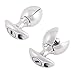 TERNENCE Metal Openable Anal Plugs 304 Stainless Steel Heavy Adjustable A-nus Lock with Handles Sex Toys Adult Games Men's Chastity Device GS001