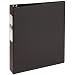 Avery 1.5" Economy 3 Ring Binder, Round Ring, Holds 8.5" x 11" Paper, 1 Black Binder (3401) primary