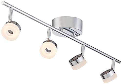 Pro Track Sara 4-Light Chrome LED Track Fixture - Pro Track - Thumbnail 3