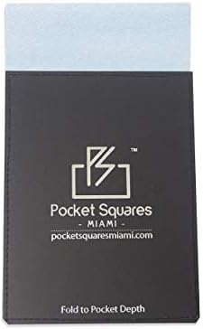 Pocket Squares Miami, Pre Folded Pocket Square, Presidential Collection