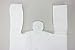 Plastic Bag-Standard White Plain T-Shirt Bag 11.5