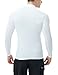 TSLA Men's UPF 50+ Long Sleeve Rash Guard, UV/SPF Quick Dry Swim Shirt, Water Surf Swimming Shirts, Vibrant Guard Off White, Medium