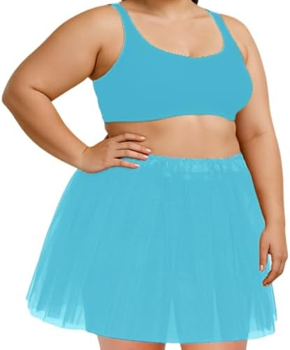 Amazon.com: Stunning Blue Tulle Tutu Skirt For Adults - 1 Count - Glamorous  Party Accessory, Unique Design