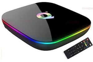 Android 10.0 4GB RAM 32GB ROM Q Box Quad-Core Cortex-A53 64 Bits Support 2.4GHz WiFi 4K 3D Ultra HD H.265,USB 3.0