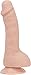 pure love Smooth Silicone Dildo with Suction Cup, Adult Sex Toy, X-Large, Beige, 7.5