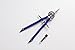Practical Math Geometry Tool Set Metal Mechanical Pencil Compass For Students Architect Metal Drawing Compass Geometry Tools (Trumpet)
