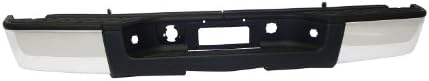 Fey 31023 Perfect Match Custom Fit Chrome Replacement Rear Bumper with Mounting Brackets