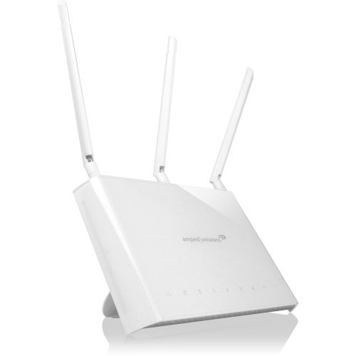 Brand New Amped Wireless Rea20 High Power 700Mw Dual Band Ac Wi-Fi Range Extender - Industry Leading Power & Range, 5 X Gigabit, 1 X Usb, 3 X 5Dbi High Gain Antenna, 802.11Ac 