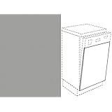 Front für Geschirrspüler 45 cm teilintegriert Farbe wählbar: Amazon.de